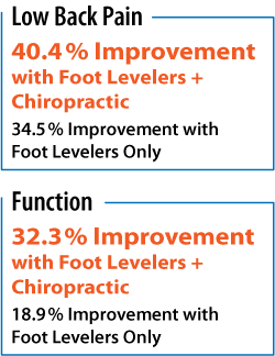 foot leveler and chiropractic