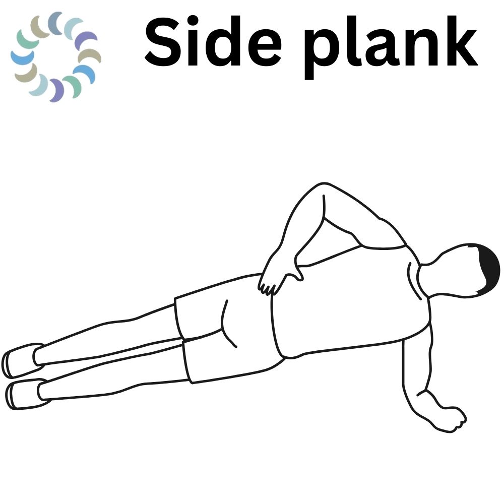 The Side plank Stretch Dr. Lombardozzi recommends